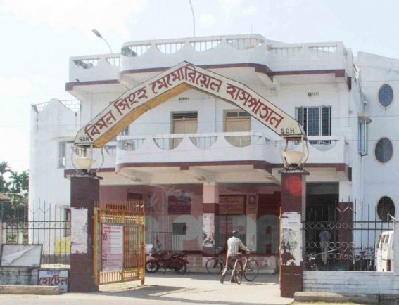 Kamalpur: Docs at BSM Hospital contiue refering patients adding to the plight: Docs busy in amusement Kamalpur: Docs at BSM Hospital contiue refering patients adding to the plight: Docs busy in amusement